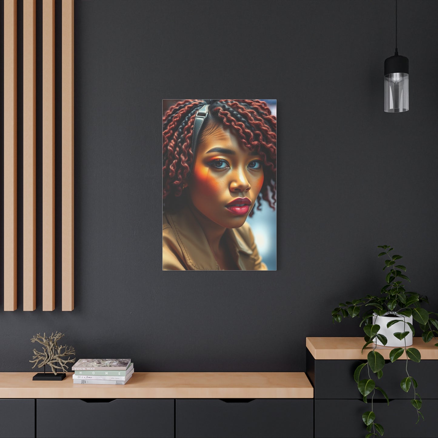 Supreme Pop of Orange Art Collection Wall Art & Canvas Print