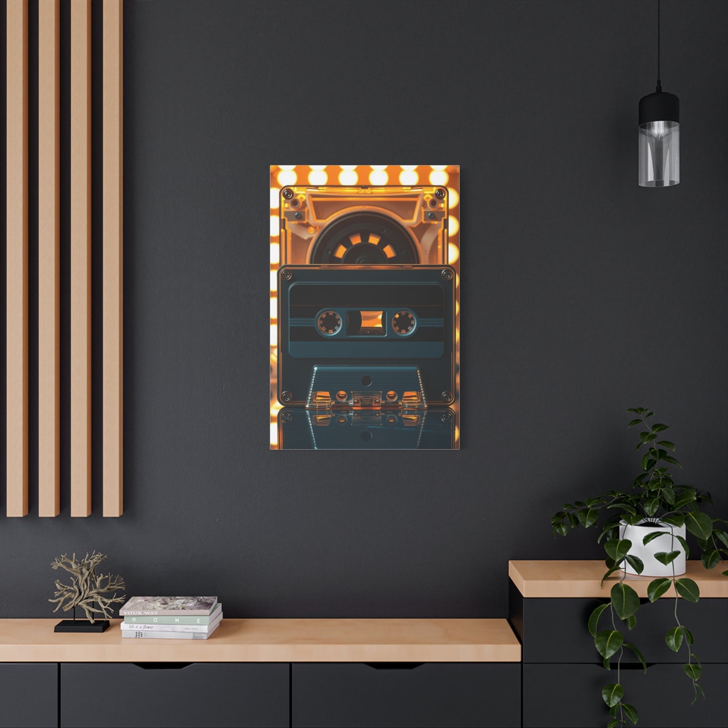 Vision Cassette Tapes Art Art Wall Art & Canvas Print