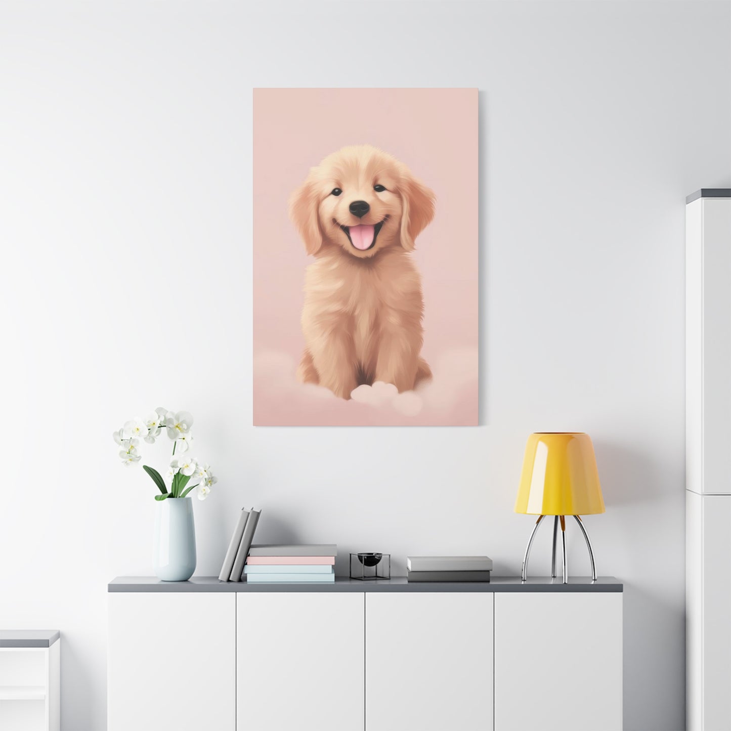 Happy Labrador Pup Wall Art & Canvas Prints