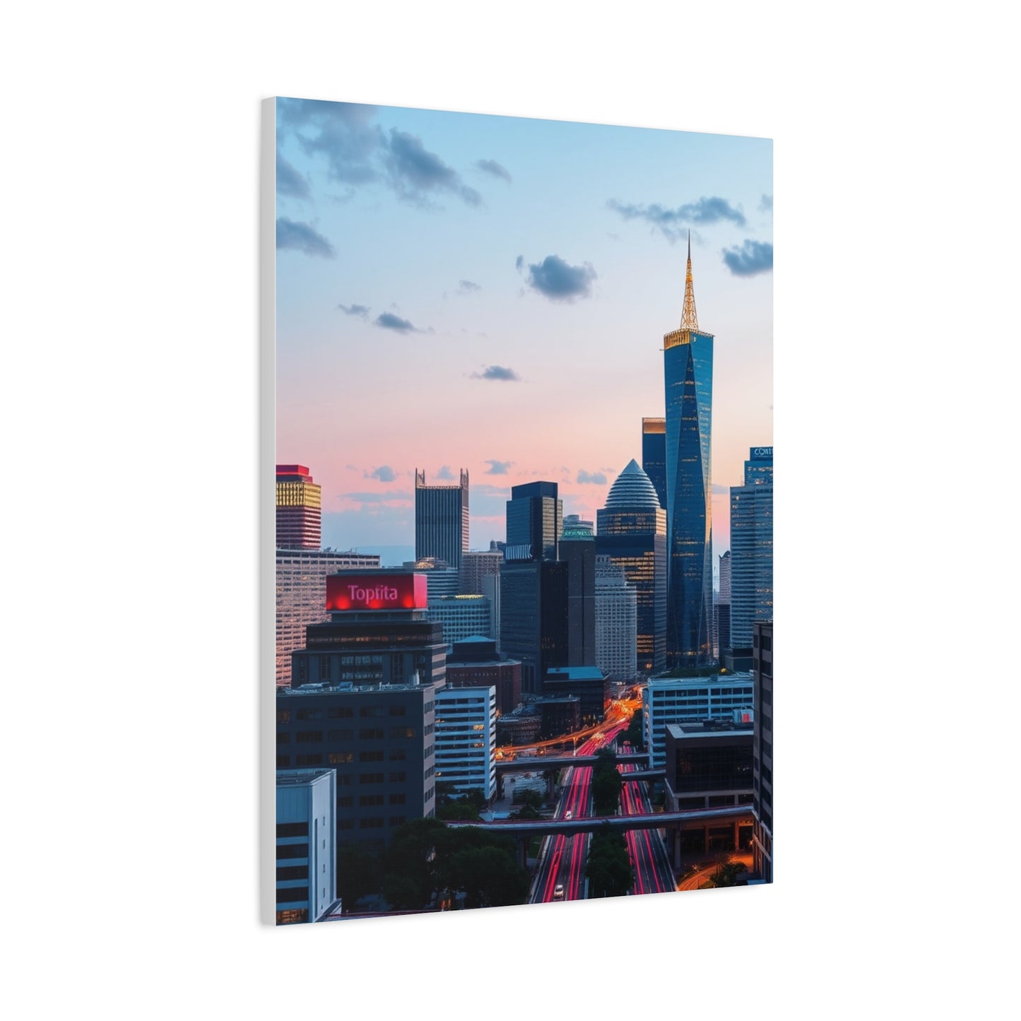 Collection Houston Skylines Art Art Wall Art & Canvas Print