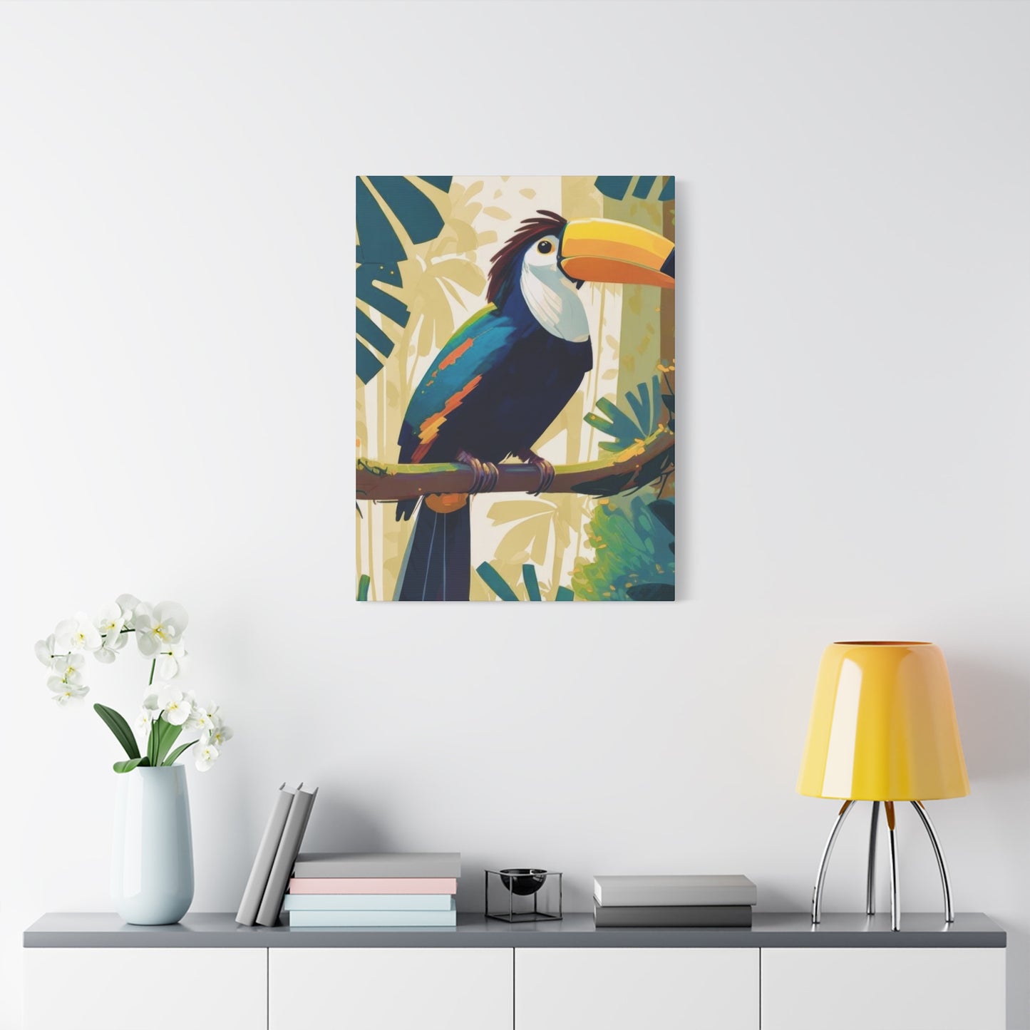 Toucan Portrait Deco Wall Art & Canvas Prints