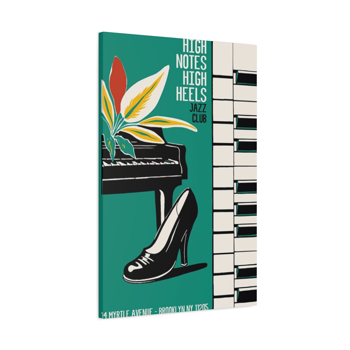 High Notes High Heels Wall Art & Canvas Prints