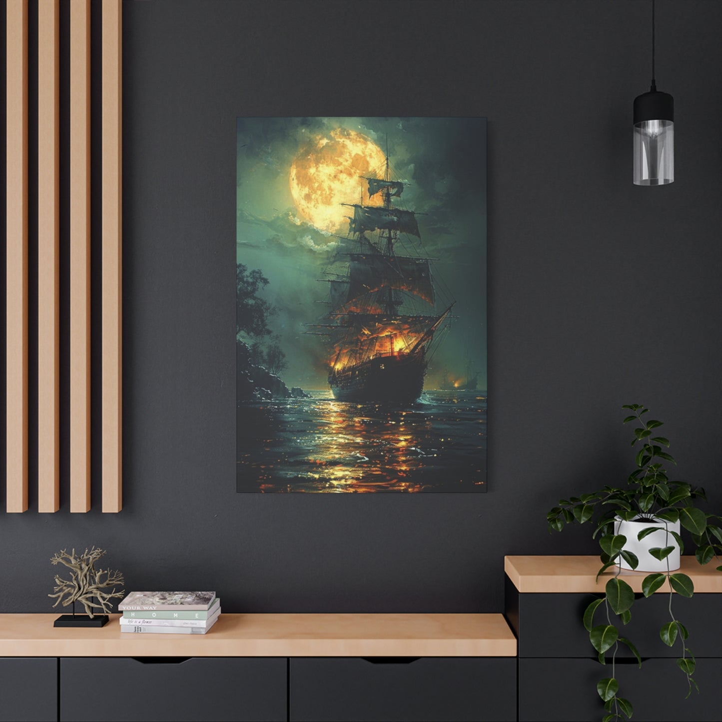 Large Ship Sailing Painting Wall Art & Canvas Prints