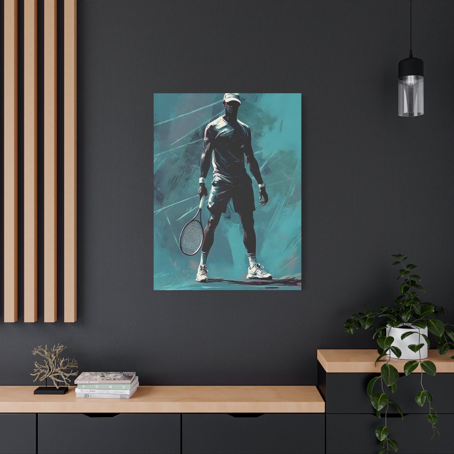 Tennis Player Poster Wall Art & Canvas Prints