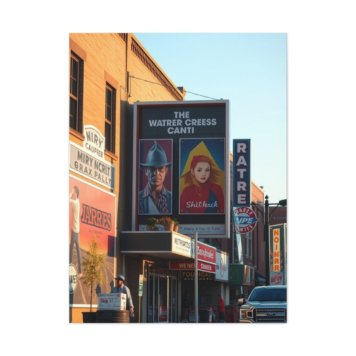 Vintage Movie Posters Art Supreme Gallery Wall Art & Canvas Print