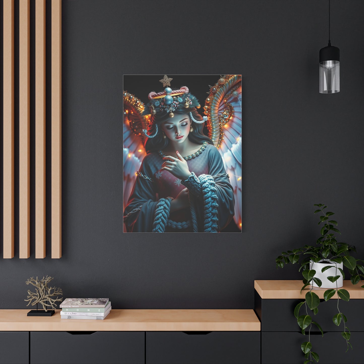Christmas Angel Art Supreme Gallery Wall Art & Canvas Print
