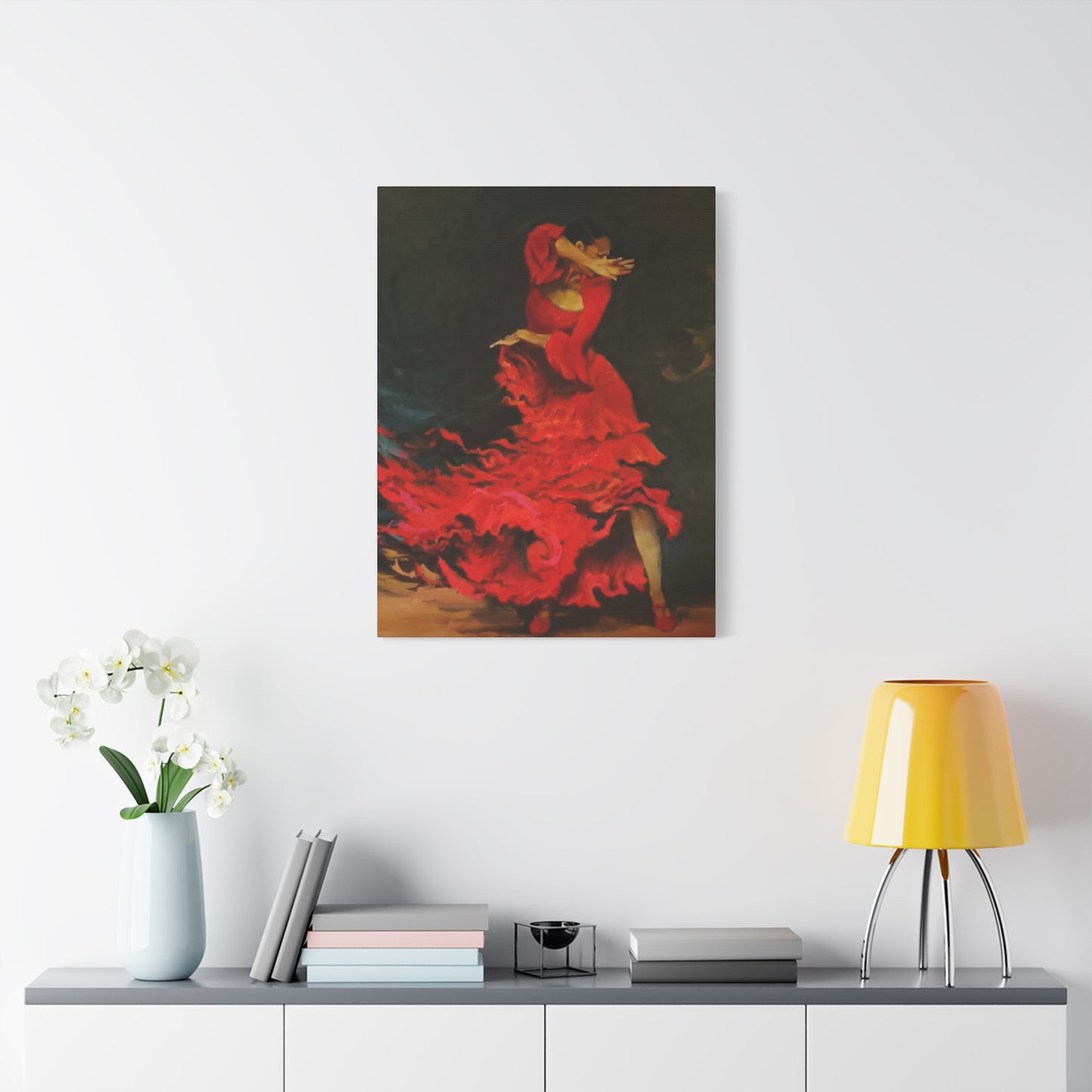 Spain Traditional Dance Wear Wall Art & Canvas Prints