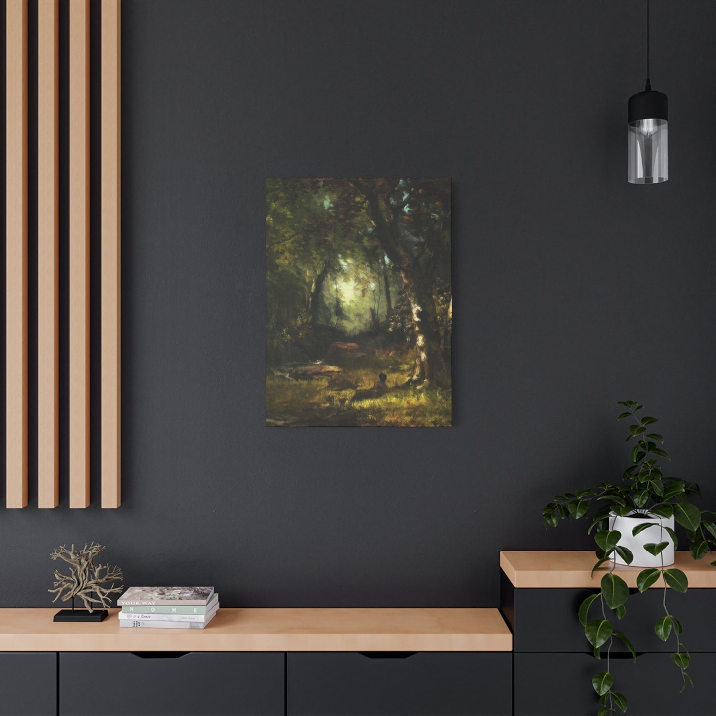 The Huntsman George Inness Wall Art & Canvas Prints