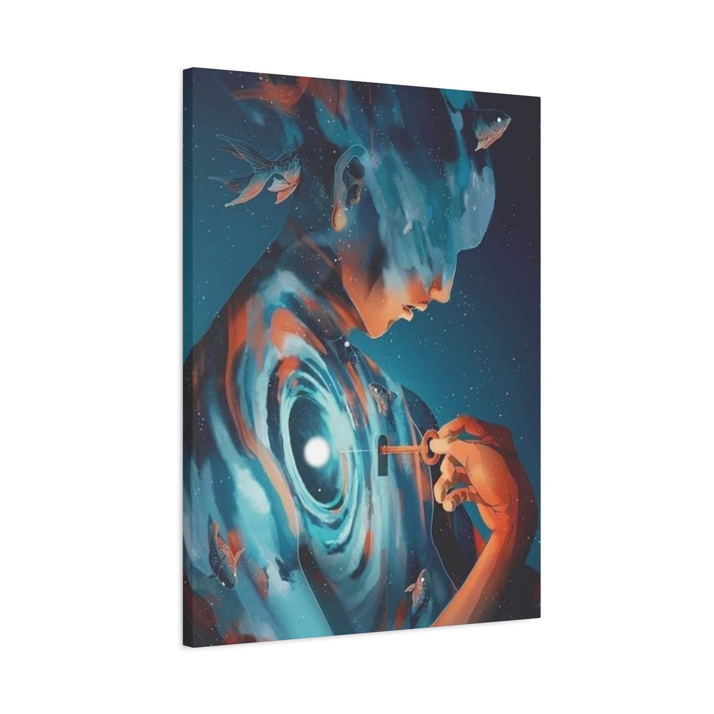 Female Key & Hole Spiritual Wall Art & Canvas Prints