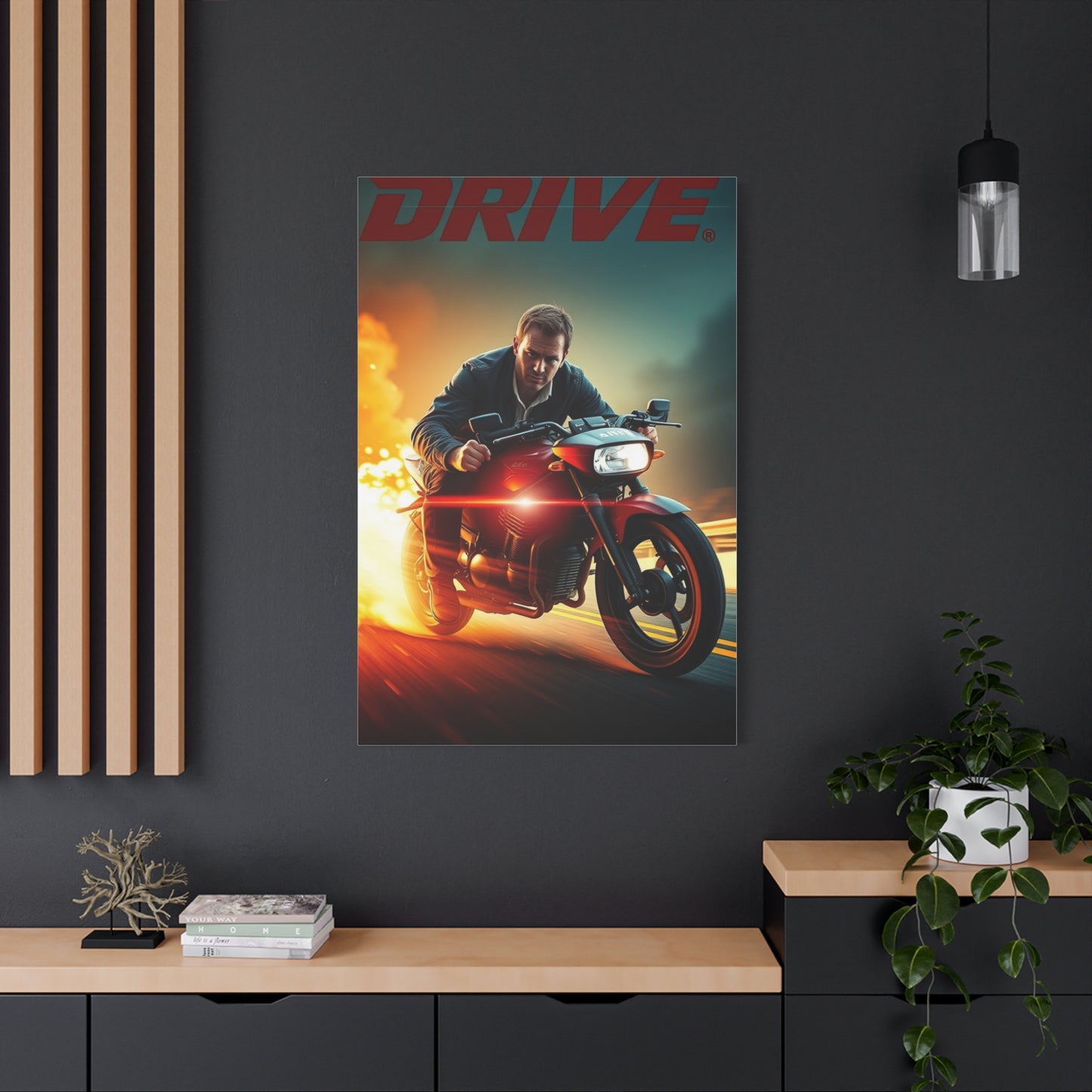 Drive (Film) Art Refined Canvas Wall Art & Canvas Print