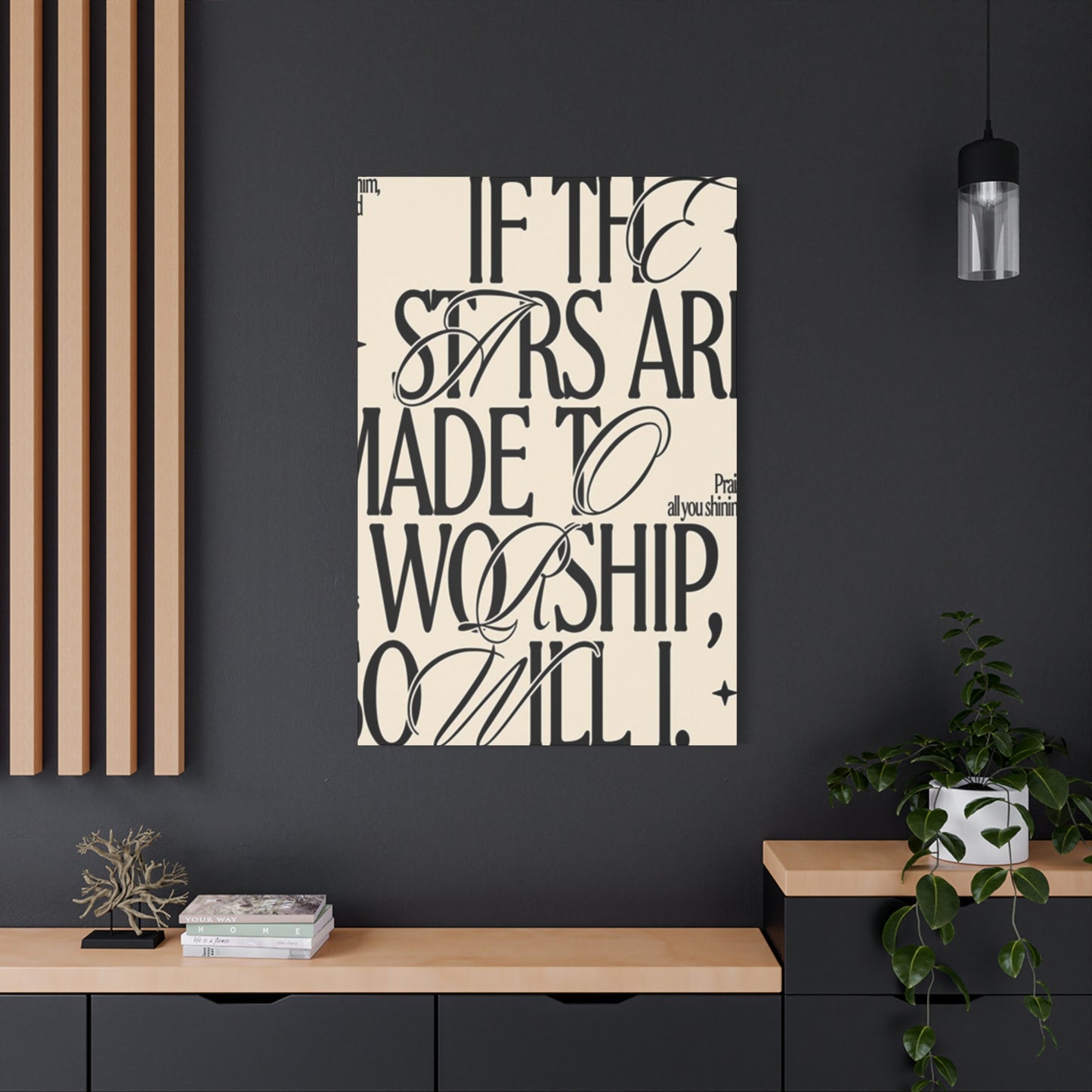Stars Quotes And Saying Poster Wall Art & Canvas Prints
