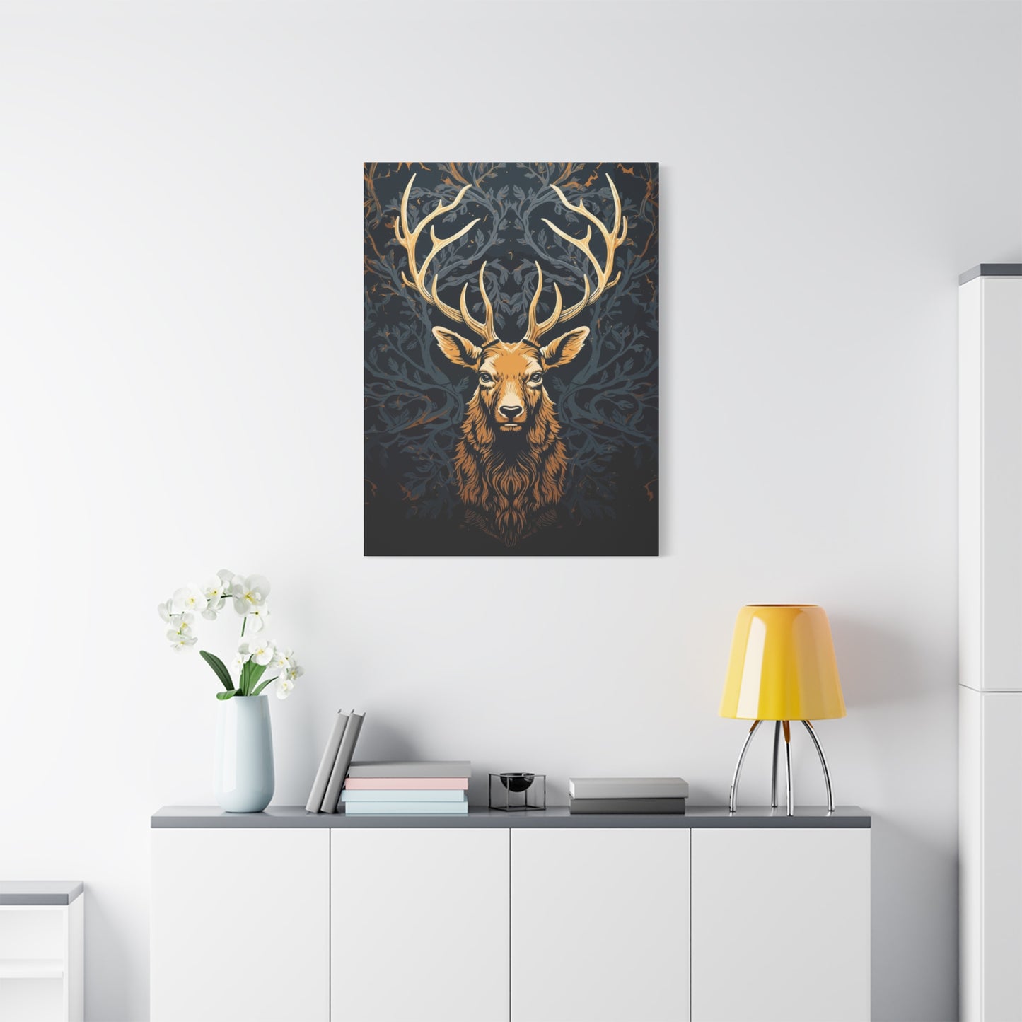 Deer Tattoo Wall Art & Canvas Prints