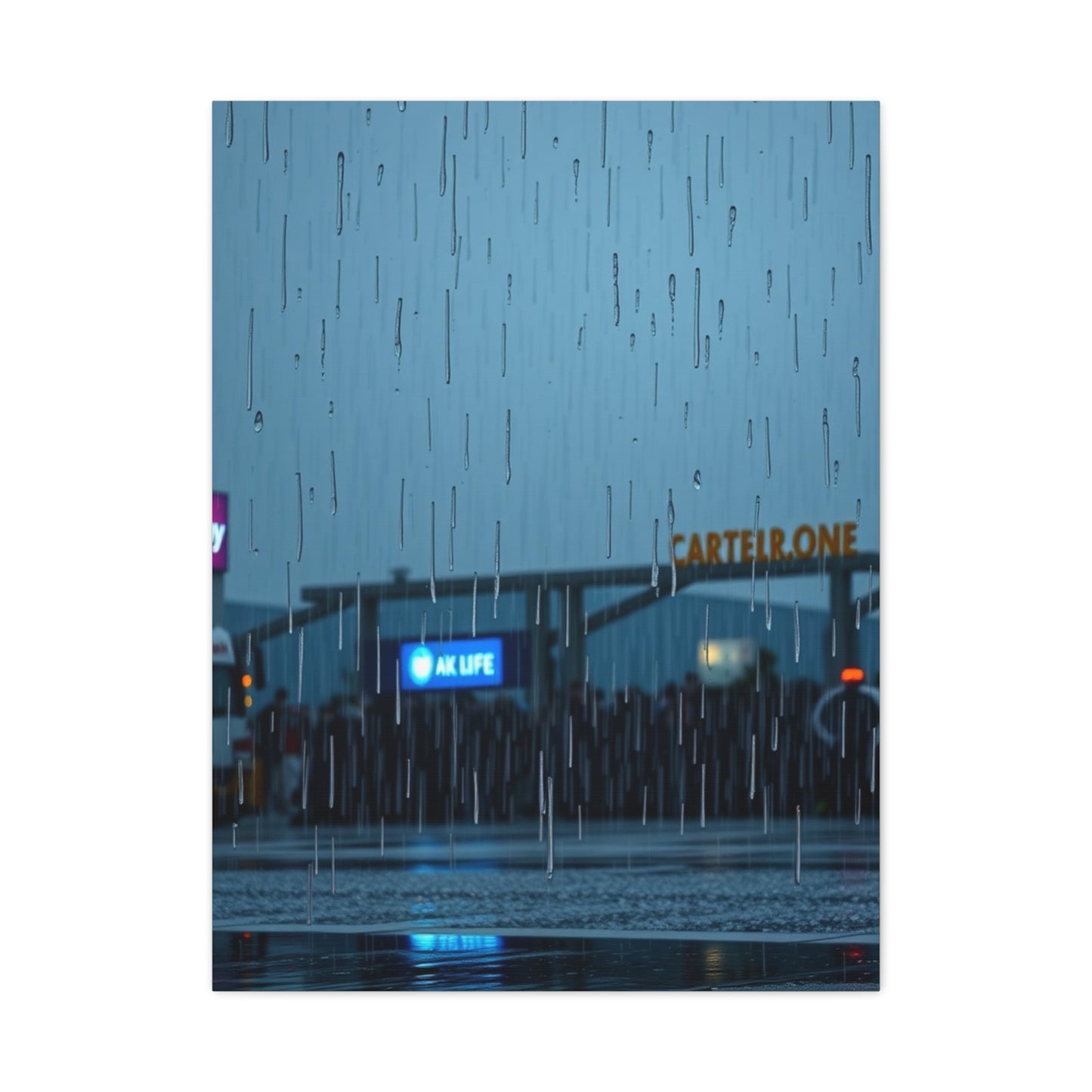 Vision Rain Wall Art Art Wall Art & Canvas Print