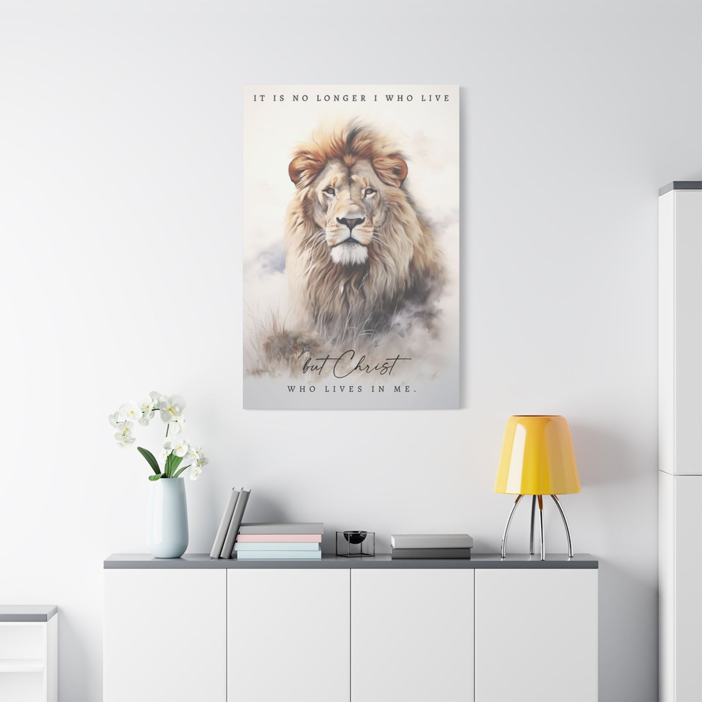 It Is No Longer I Who Live Wall Art & Canvas Prints