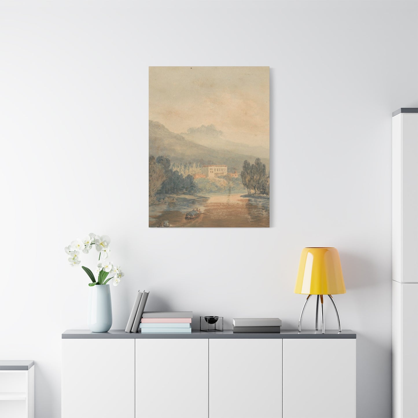 Countryside Waterway Wall Art & Canvas Prints