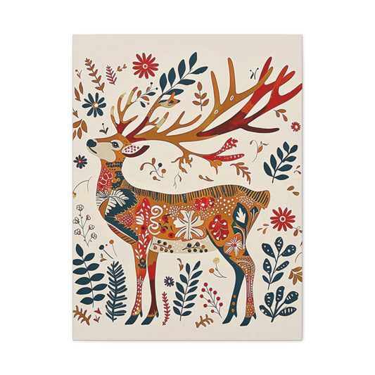 Deer Scandinavia 2 Wall Art & Canvas Prints