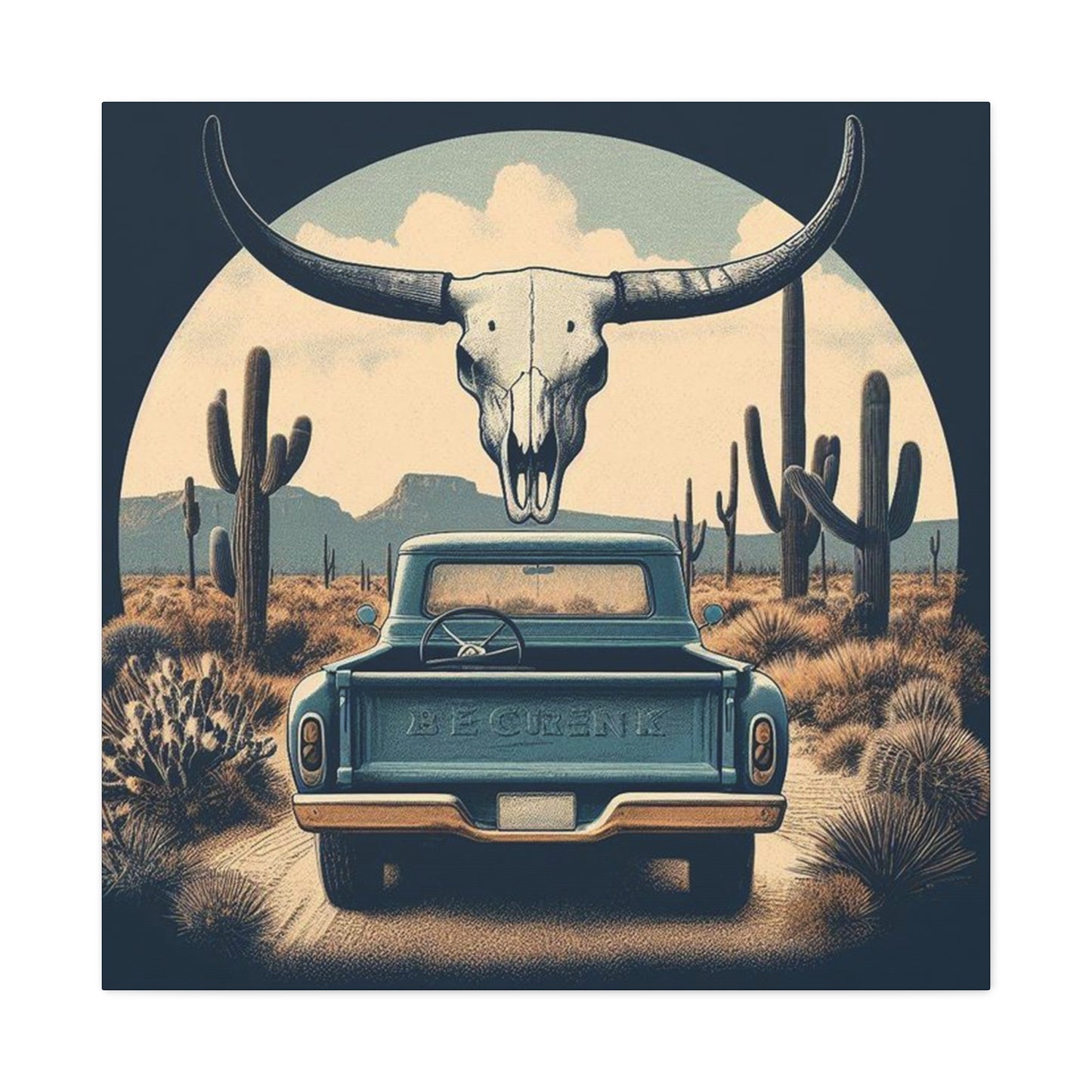 Desert Cactus Wild Poster Wall Art & Canvas Prints