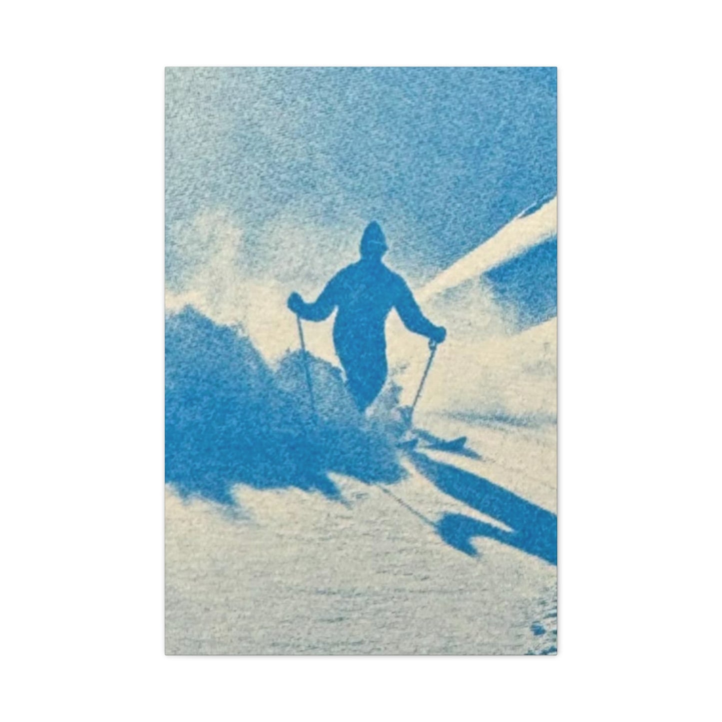 Crystal Snow Skiing Wall Art & Canvas Prints