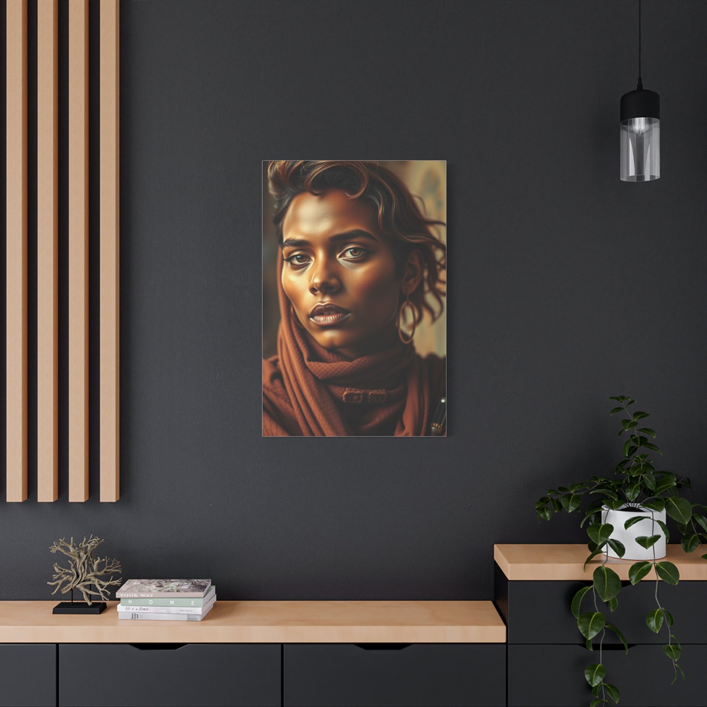 Shades of Brown Art Refined Canvas Wall Art & Canvas Print