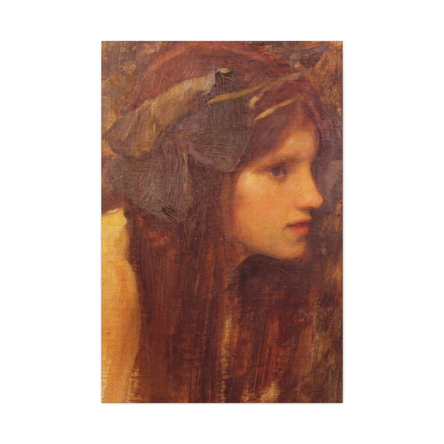 John William A Naiad Study Wall Art & Canvas Prints