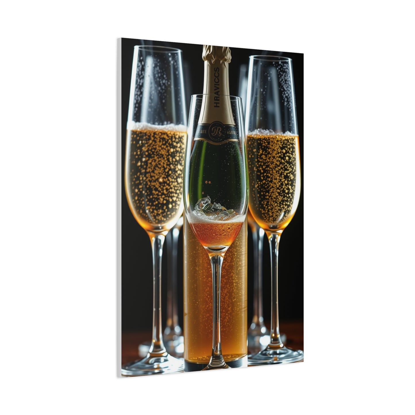 Vision Champagne Art Art Wall Art & Canvas Print