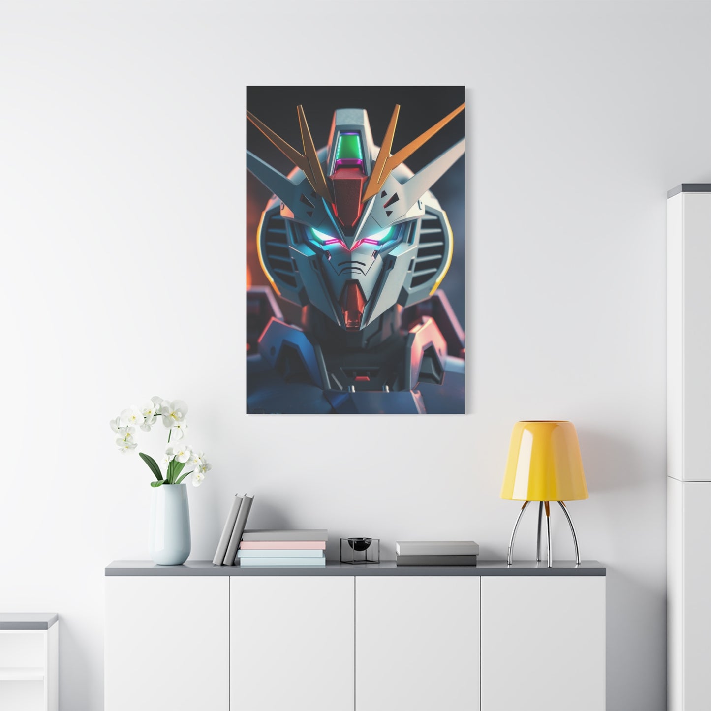 Elite Gundam Art Vision Wall Art & Canvas Print