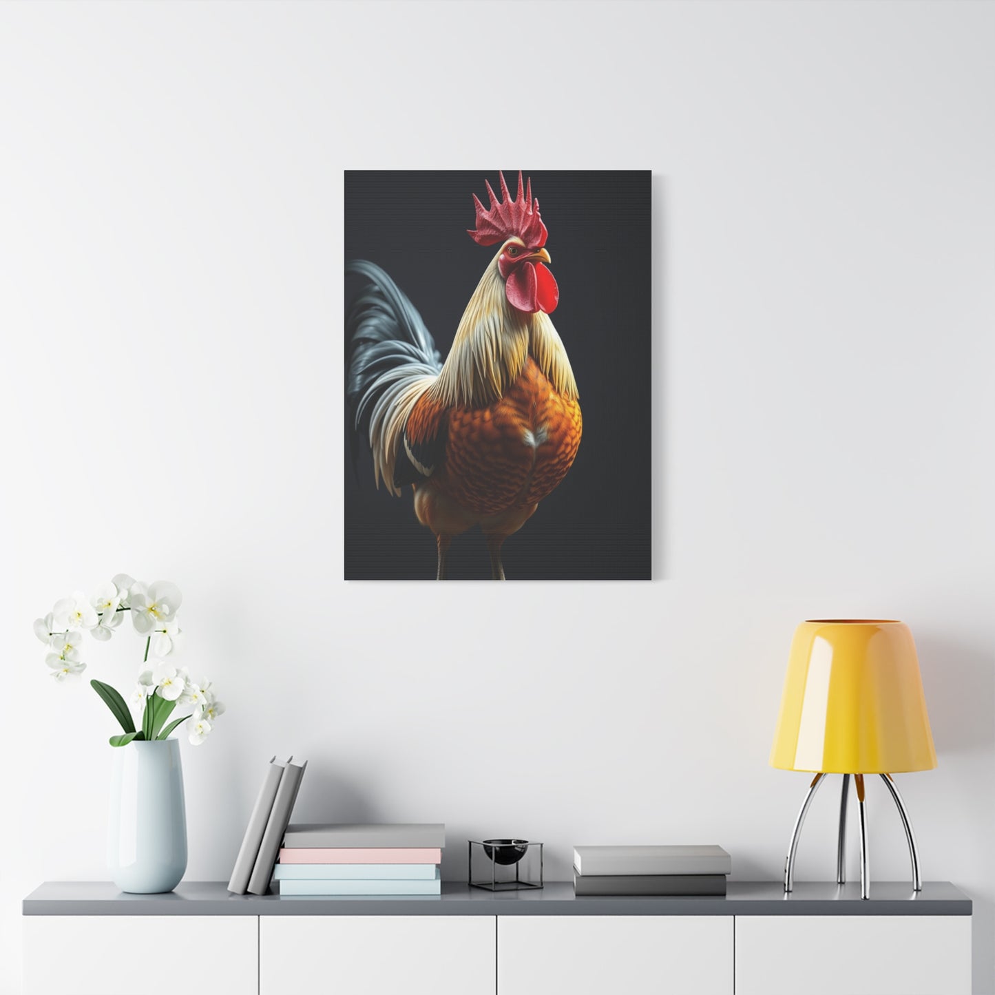 Masterpiece Chicken & Rooster Wall Art Vision Wall Art & Canvas Print