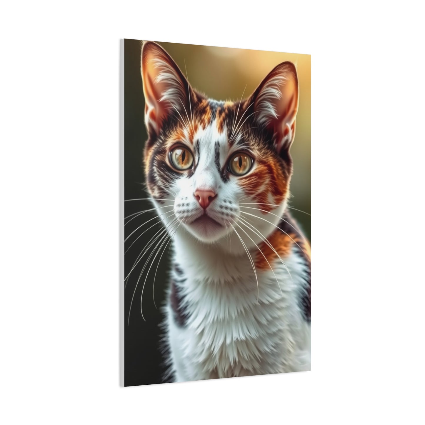 Masterpiece Calico Cat Art Vision Wall Art & Canvas Print