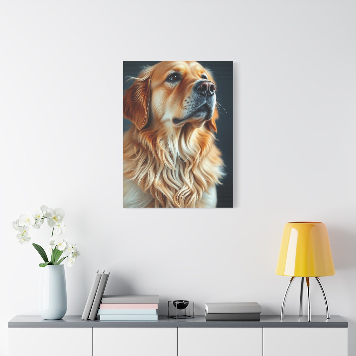 Golden Retriever Art Luxury Canvas Wall Art & Canvas Print
