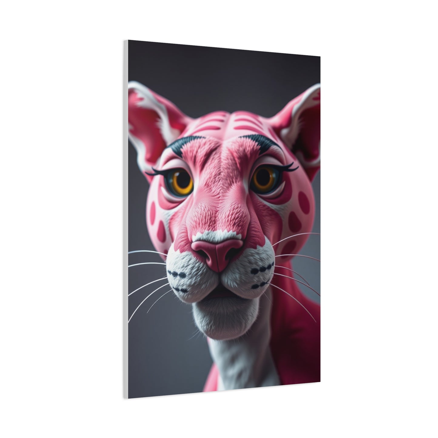 Pink Majesty Panther Wall Art Wall Art & Canvas Print