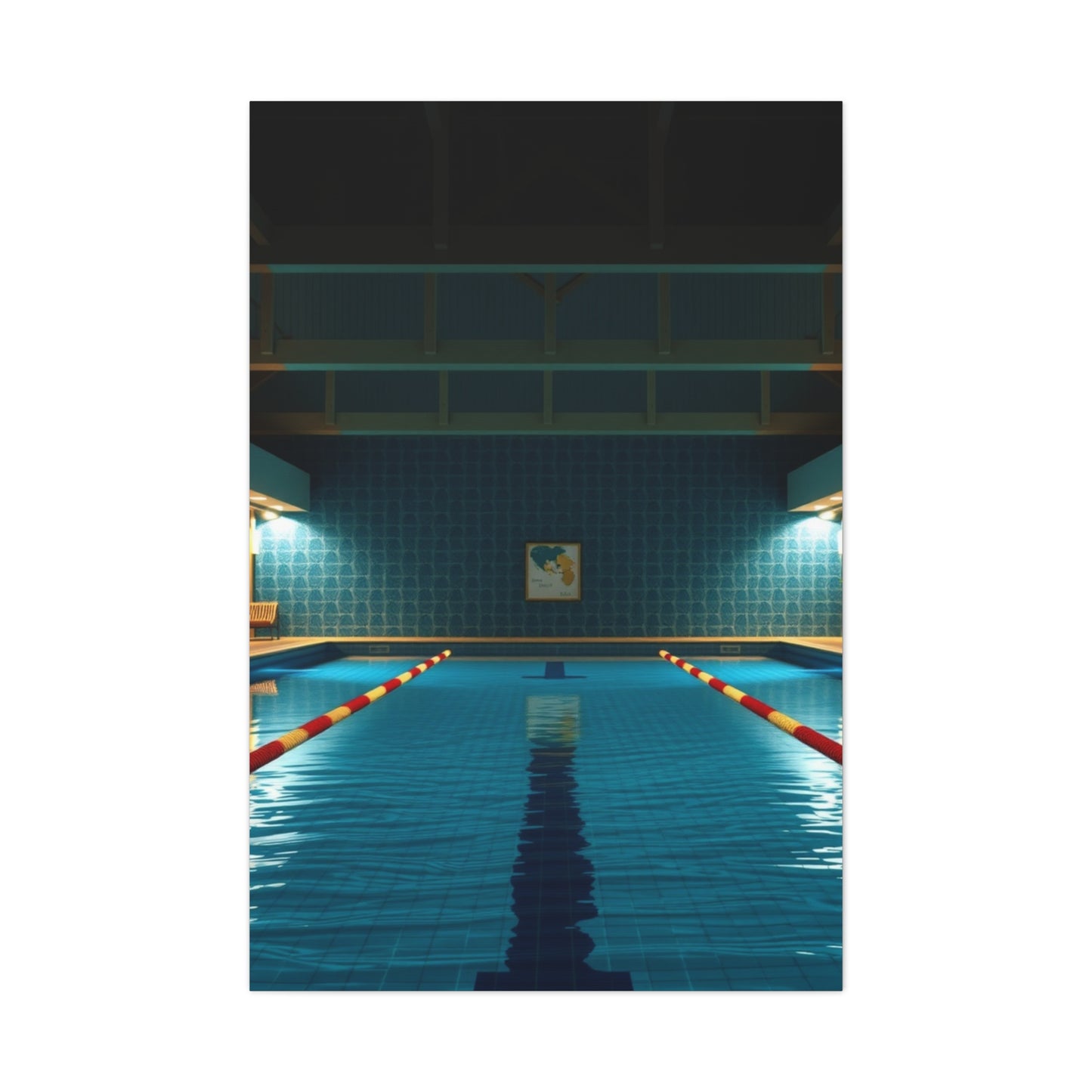 Elite Swimming Pool Art Vision Wall Art & Canvas Print