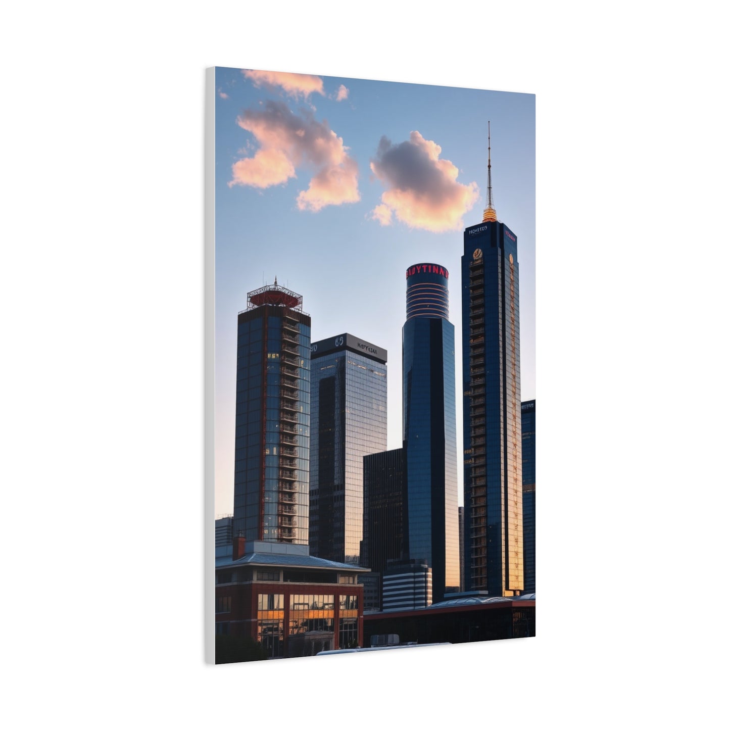 Masterpiece Houston Skylines Art Vision Wall Art & Canvas Print