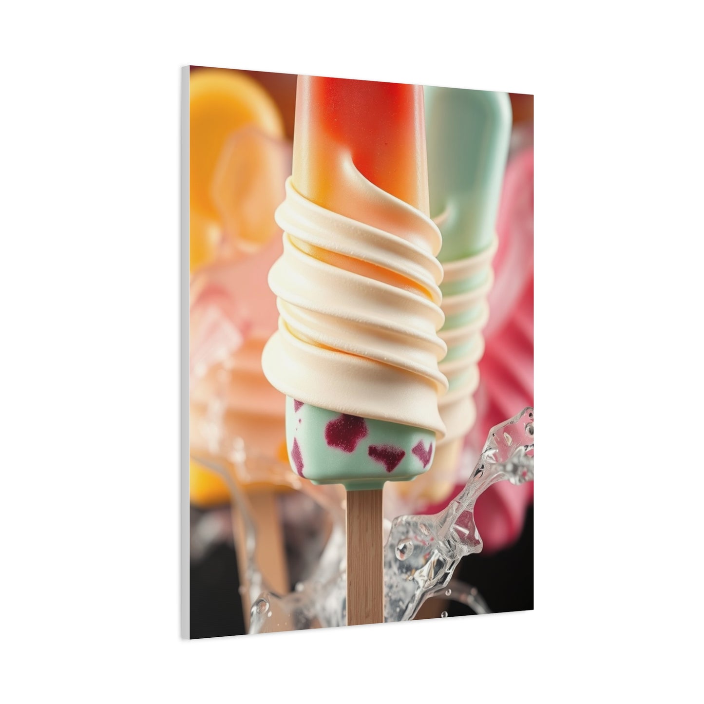 Masterpiece Ice Cream & Popsicle Art Vision Wall Art & Canvas Print