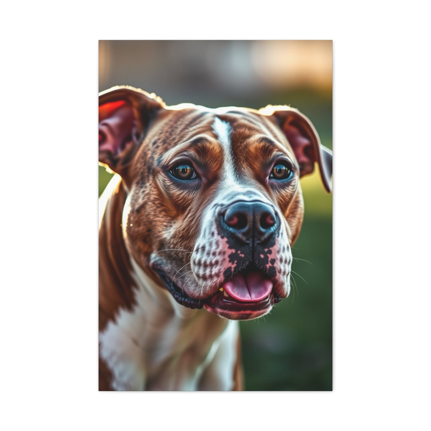 Pit Bull Art Supreme Gallery Wall Art & Canvas Print