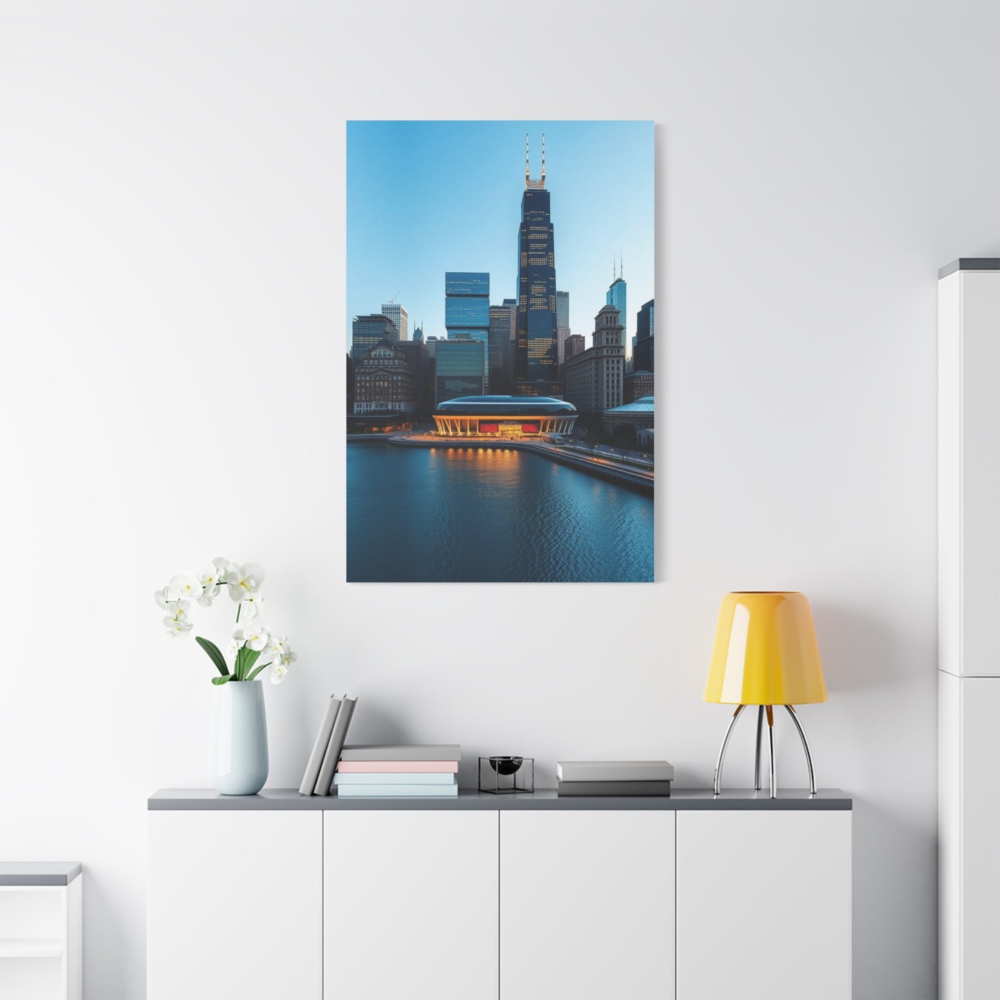 Supreme Chicago Skylines Art Collection Wall Art & Canvas Print