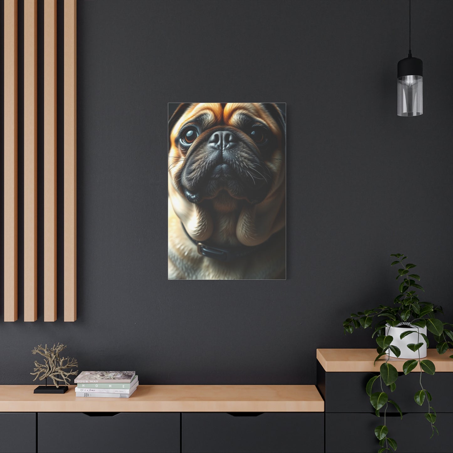 Elite Pug Art Vision Wall Art & Canvas Print