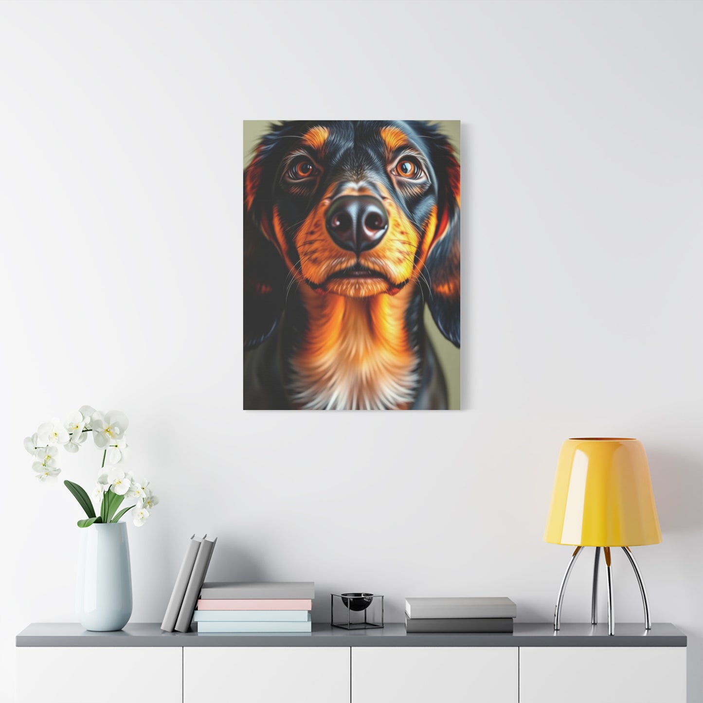 Vision Dachshund Art Art Wall Art & Canvas Print