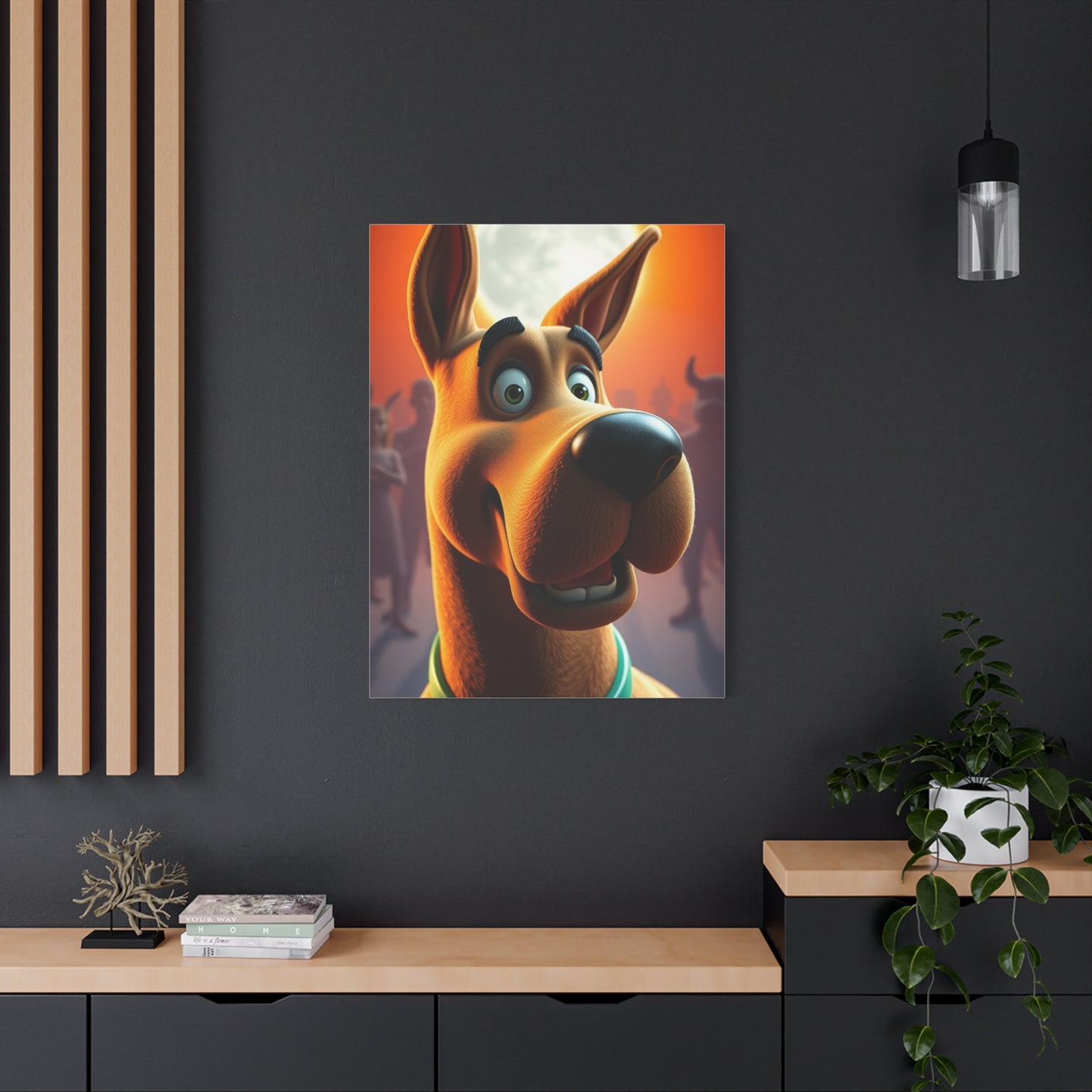 Scooby-Doo (TV Series) Characters Art Supreme Gallery Wall Art & Canvas Print