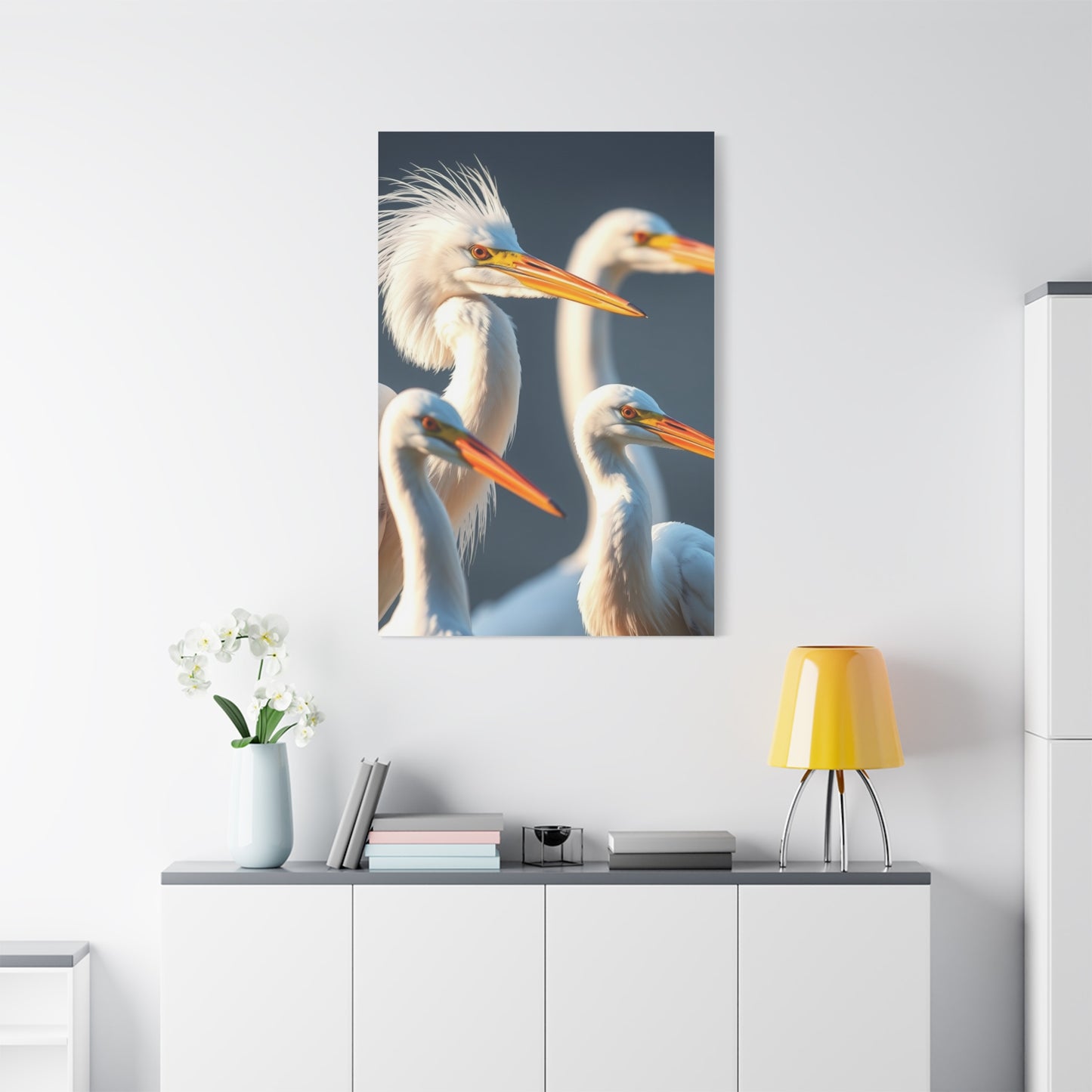 Supreme Herons and Egrets Art Collection Wall Art & Canvas Print