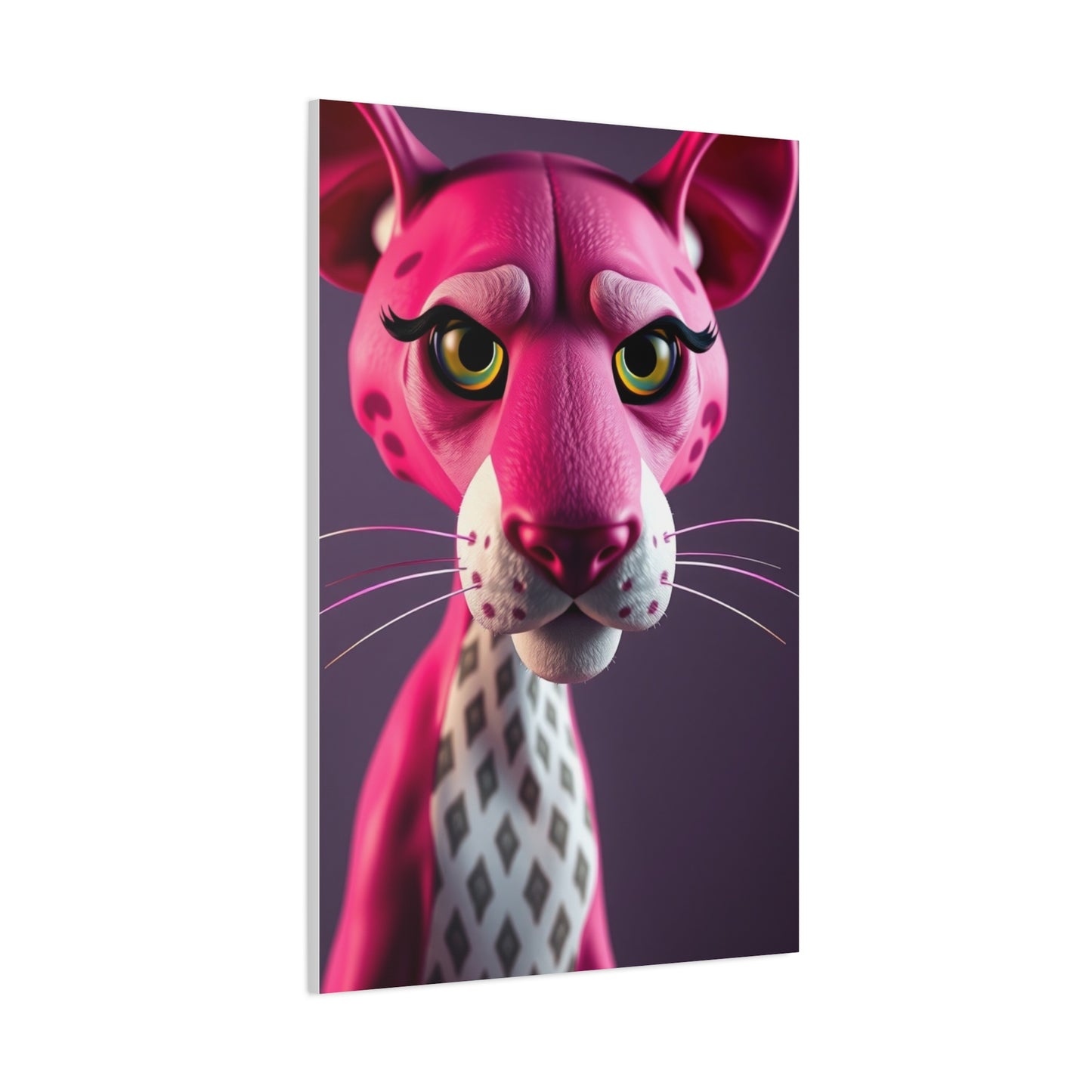 Panther Rose Reverie Wall Art & Canvas Print