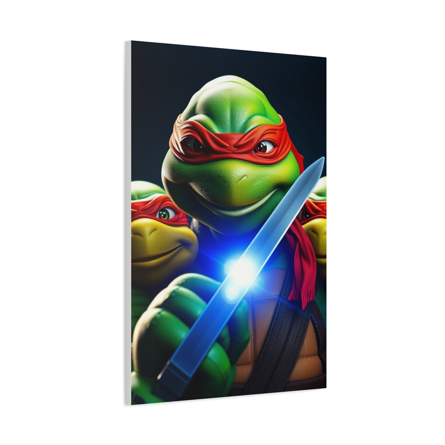 Teenage Mutant Ninja Turtles Characters Art Luxury Canvas Wall Art & Canvas Print