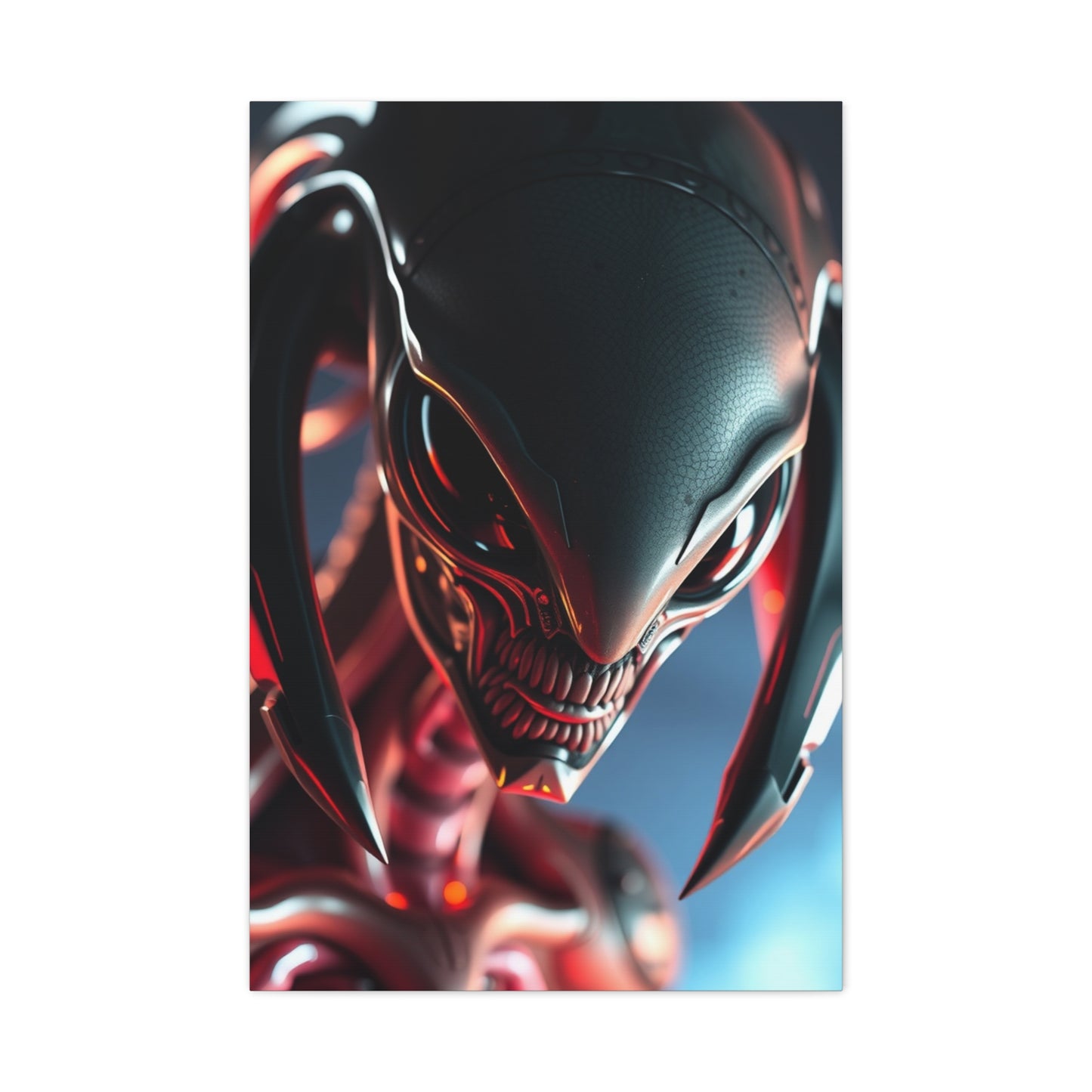 Masterpiece Alien Art Vision Wall Art & Canvas Print
