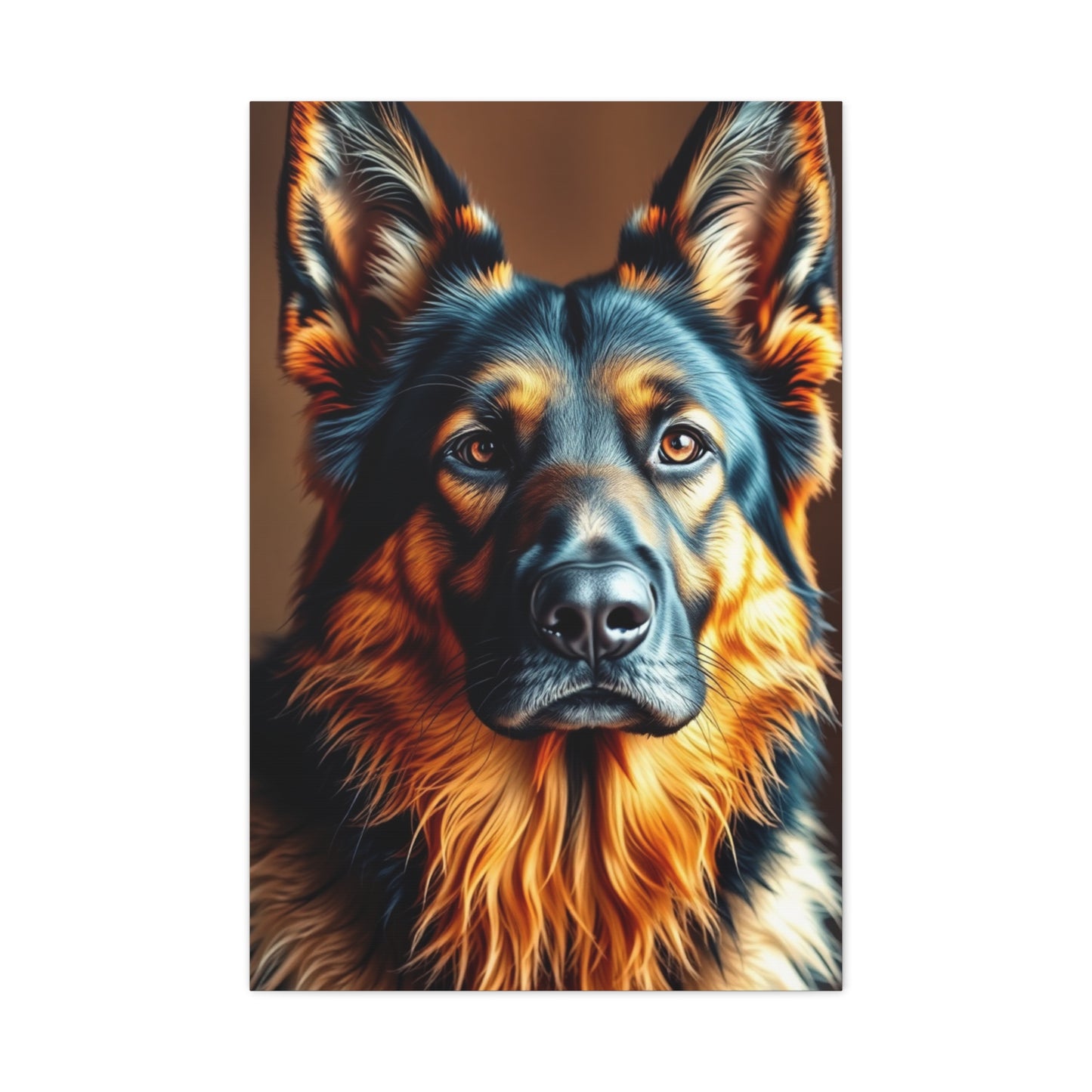 German Shepherd Art Luxury Canvas Wall Art & Canvas Print