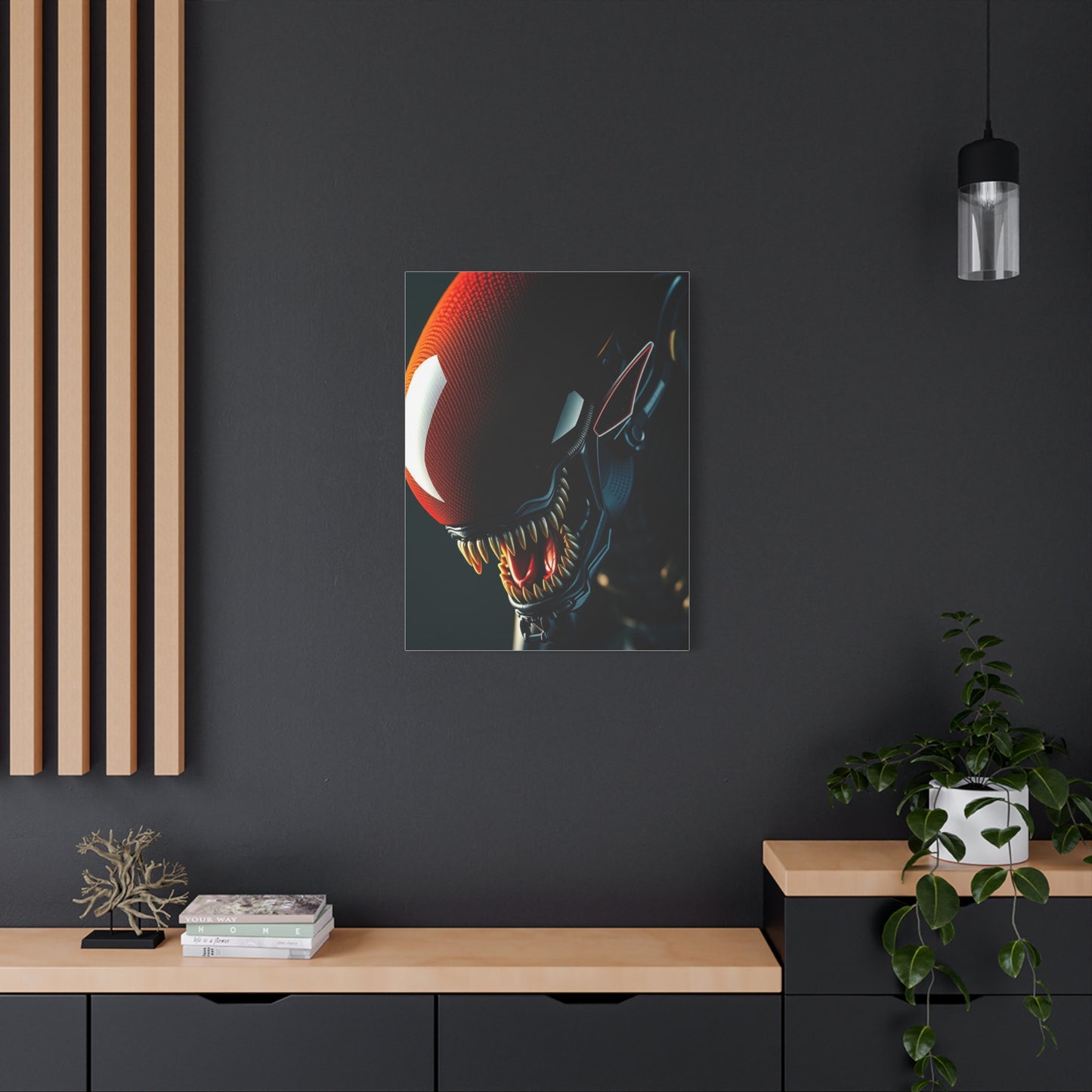 Masterpiece Xenomorph Art Vision Wall Art & Canvas Print