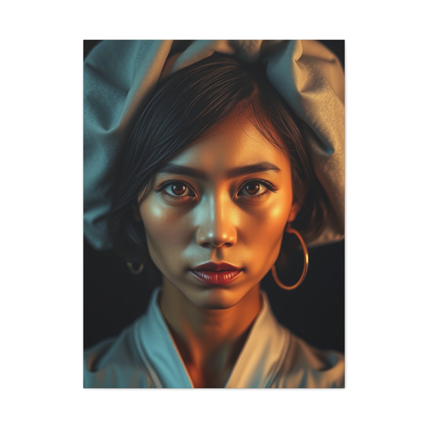 Vision Faceless Portraits Art Art Wall Art & Canvas Print