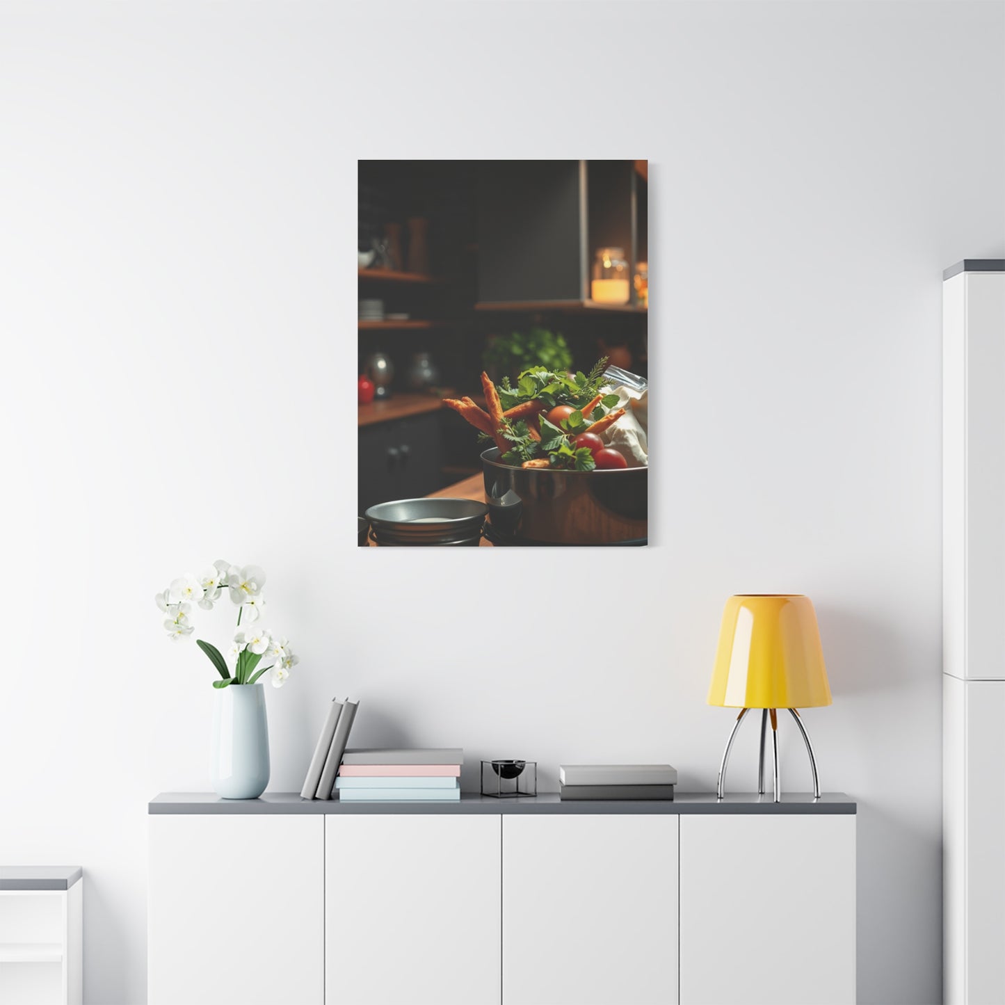 Culinary Elegance Canvas
