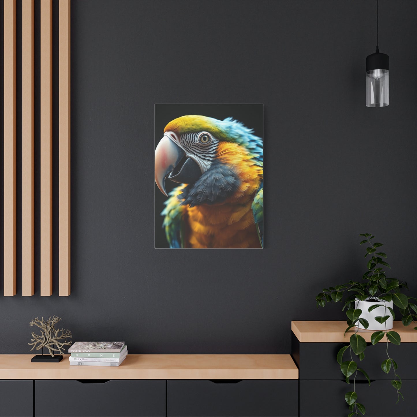 Parrot Art Refined Canvas Wall Art & Canvas Print