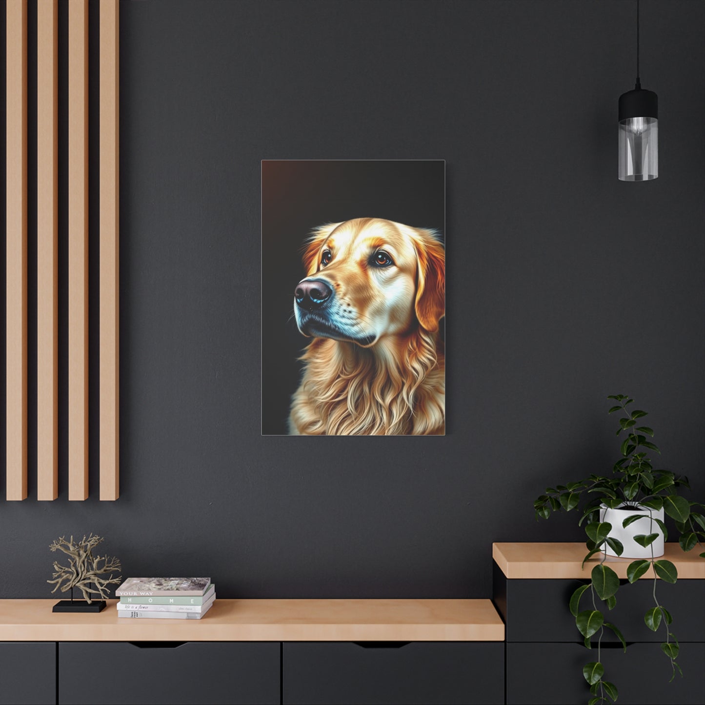 Supreme Golden Retriever Art Collection Wall Art & Canvas Print