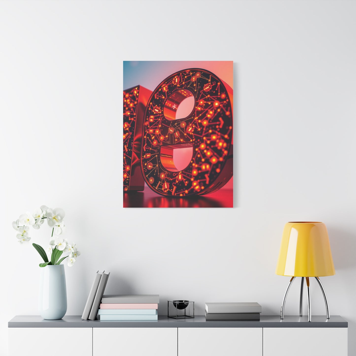 Supreme Numbers Art Collection Wall Art & Canvas Print