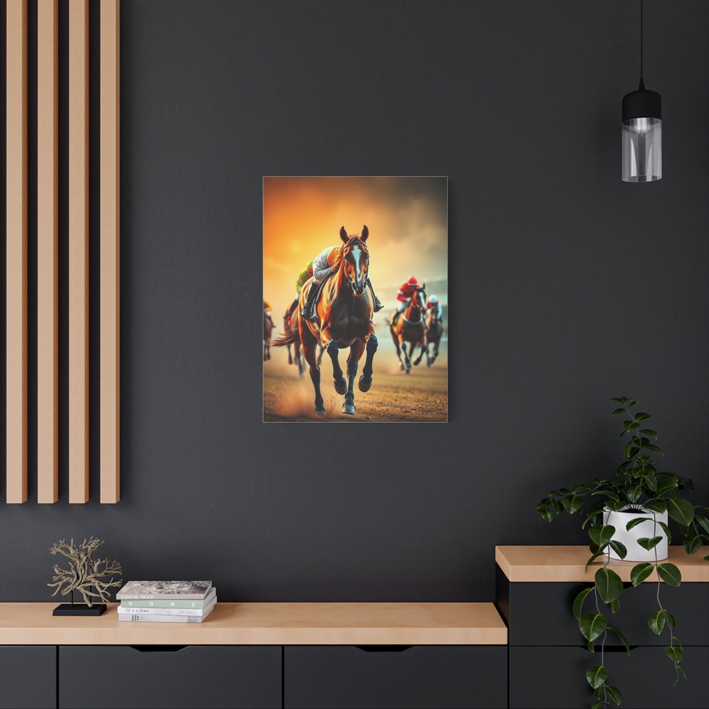 Horse Racing Art Supreme Gallery Wall Art & Canvas Print
